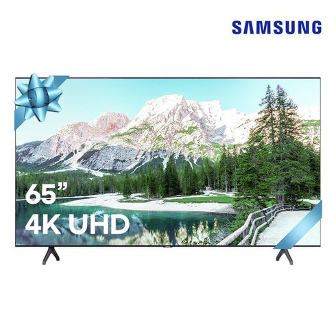 163cm 65인치 Crystal UHD 4K 스마트티비 65TU7000 6월 호국보훈의달 프로모션, 스탠드형