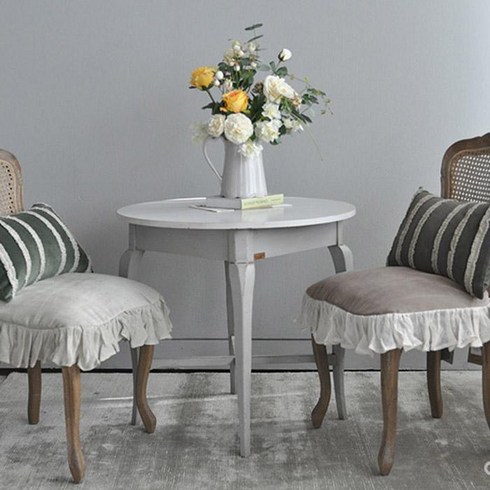 [꼬떼따블] 2022-43 벨벳 프릴 의자방석 (2color)