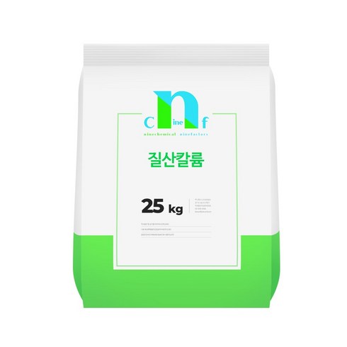 질산칼륨 - 질산칼륨 질산가리 25kg 질산태질소 액비 비료, 1포