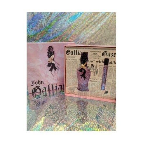 John Galliano Eau de Toilette EDT Perfume Gift Set 60ml Full & 10ml Travel size