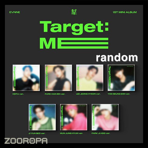 [주로파] EVNNE 이븐 미니앨범 1집 Target ME Digipack ver.