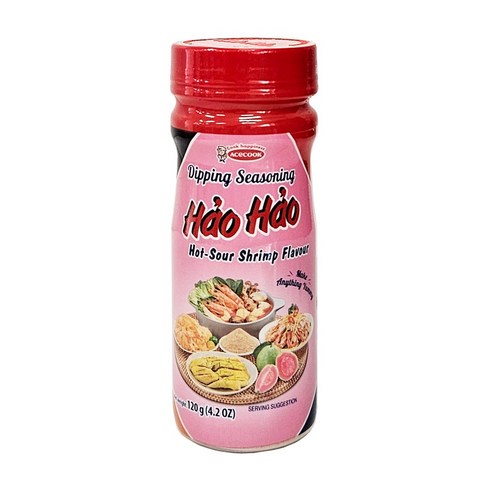 [베트남] HaoHao 무의참 새우소금 120g / 무이참 무이짬 무의짬 하오하오 맛소금, 1개