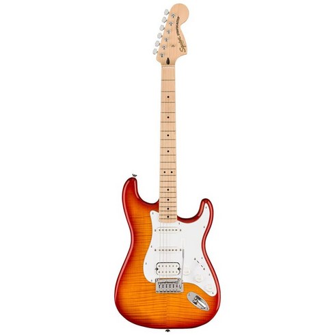 펜더 일렉 기타 Squier Affinity Stratocaster FMT HSS Guitar Maple Sienna Sunburst