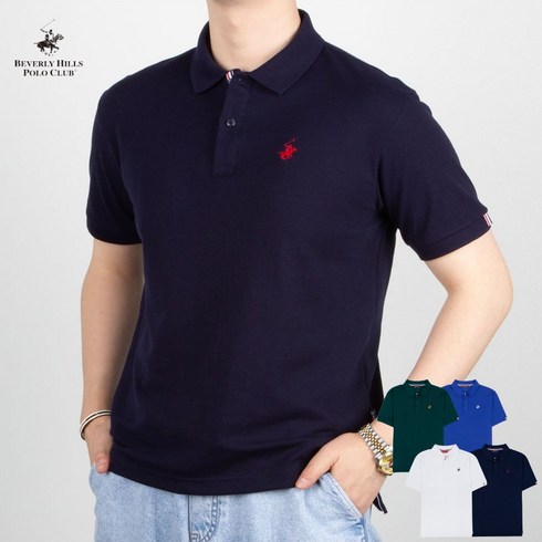 폴로반팔티 - 폴로 클럽 남자 피케셔츠 반팔 카라티 WBP-7002 티셔츠 빅사이즈