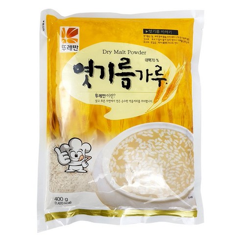 뚜레반엿기름 - 뚜레반 엿기름 가루, 400g, 10개