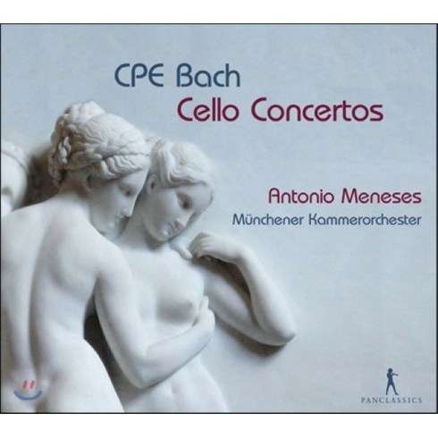 CARL PHILIPP EMANUEL BACH - CELLO CONCERTOS/ ANTONIO MENESES C.P.E 바흐: 첼로 협주곡 독일수입반