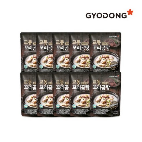 교동 프리미엄꼬리곰탕 450g X10 (실온), 10개
