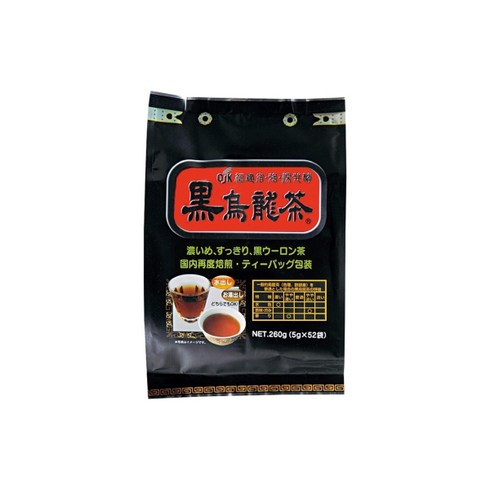 흑우롱차 - 일본 OSK 흑우롱차 티백 5g x 52봉, 52개, 1개, 52개입