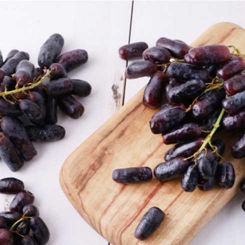 은아팜 호주 블랙 사파이어 가지포도 씨 없는 고당도 탕후루 포도 1kg (복수할인 가능), 1세트