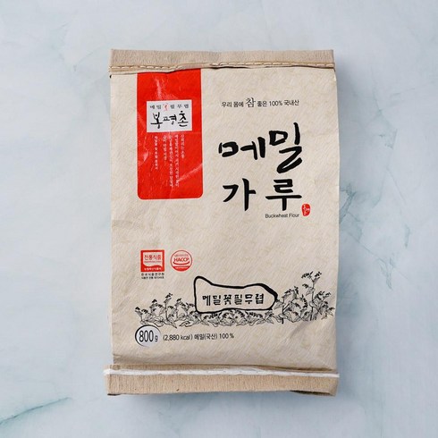 봉평촌 메밀가루, 800g, 1개