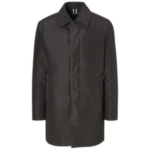 2023년 가성비 최고 구스코트 - 헤지스 남성용 로고장식 구스다운 하프코트