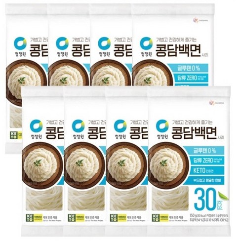 청정원 콩담백면 150g x 8ea, 8개