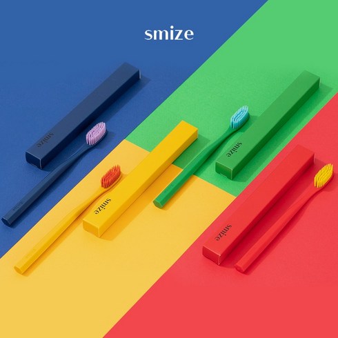[정품] SMIZE 스마이즈 그래핀모 칫솔 8개, 1개입