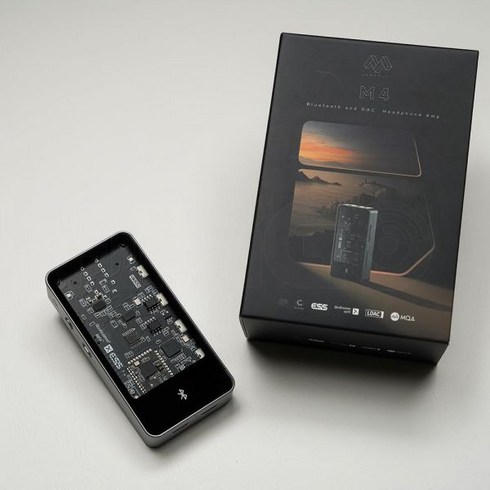 HiFiGo 뮤즈 HiFi M4 헤드폰 앰프 및 ES9038Q2M DAC 최신 QCC512