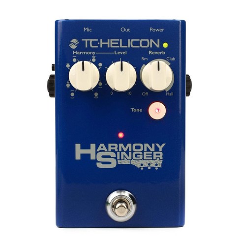 TC HELICON 보컬용 하모니 리버브 페달 HARMONY SINGER 2[], 1개