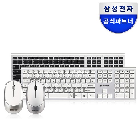 삼성키보드 - 삼성전자 무선 키보드 + 마우스 세트, 일반형, SRP-9500W