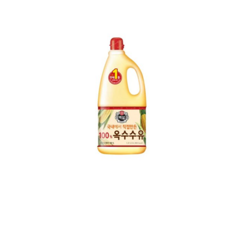 백설 옥수수유, 1.8L, 5개