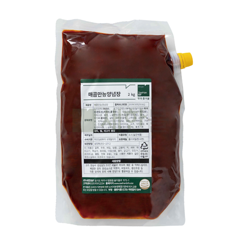 매콤만능양념장 2kg, 1개