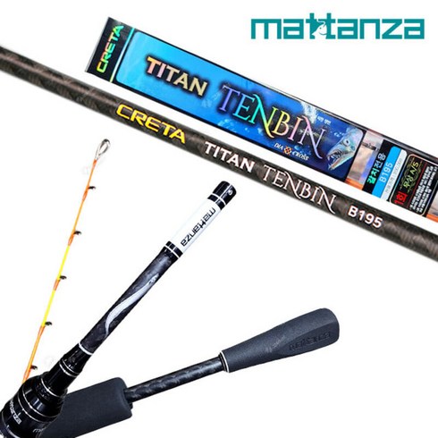 2023년 가성비 최고 텐빈로드 - 마탄자 크레타 티탄 텐빈 내만 갈치 지깅 낚시대 텐빈로드 지깅대, B195