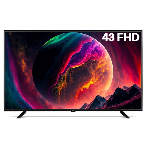 트루비 43인치 FHD 에너지 1등급 VA패널 BF430 FHD TV, 택배 자가설치