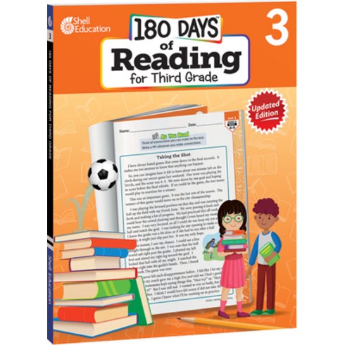 180daysofreading - (영문도서) 180 Days of Reading for Third Grade 2nd Edition: Practice Assess Diagnose Paperback, Shell Education Pub, English, 9798765918050