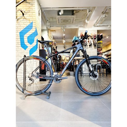 2023년 가성비 최고 엘파마mtb - 2023 힉스 타이리온 1.0 시마노 데오레 30단 카본 MTB 입문용 29인치 자전거 - 부산 엘파마 프리미엄 스토어, 핸들바앞바퀴페달 미조립발송(조립 메세지발송), 오렌지그레이, 15.5인치(175cm 이하)