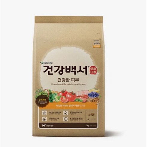 건강백서 전연령 생선 건강한 피부 애견사료., 피부/털 개선, 10.2kg, 1개