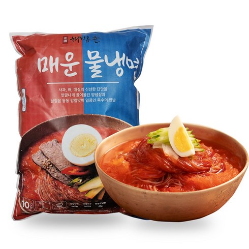 오장동왕냉면 - [해방촌냉면] 양념물냉면 10인분 세트, 1개, 5.9kg