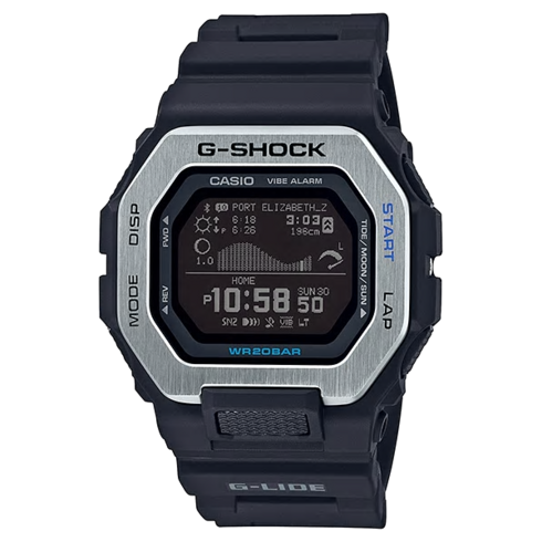 지샥블루투스 - [현대백화점][지샥 G-SHOCK] GBX-100-1DR 전자시계 G-LIDE 서핑기어