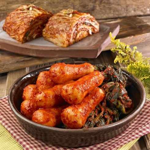 건강한알타리김치2kg주문 - 포기김치5kg+총각김치2kg 배추 알타리 식당 택배 업소, 1세트