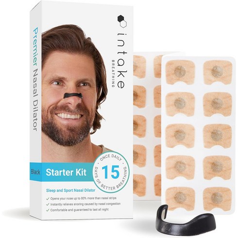 Intake starter kit 인테이크 스타터 킷 코골이 비강확장기 수면 보조 가이드, 화이트, 30개