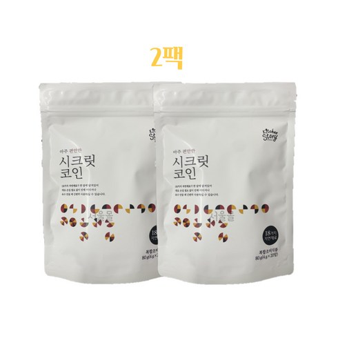 빅마마 이혜정의 시크릿코인, 80g, 2개