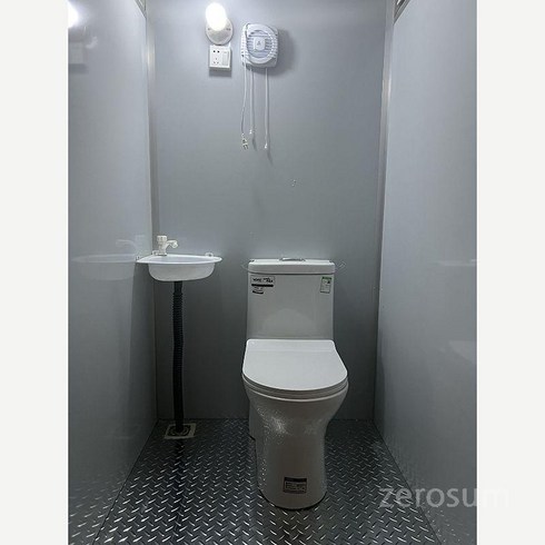 이동식 화장실 좌변기 변기 수세식 간이 휴대용, 1.1 화장실 모델