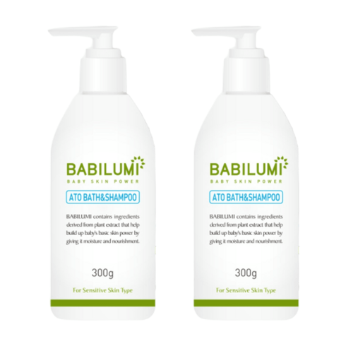 베비루미 아토 바스앤샴푸, 300g, 2개