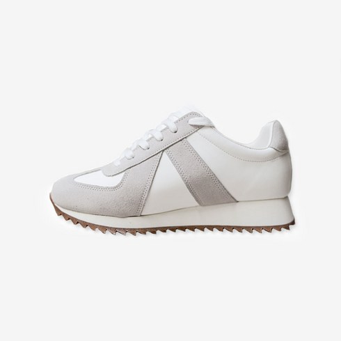 키노이 레오 5.5cm 키높이 독일군 러너 스니커즈 화이트