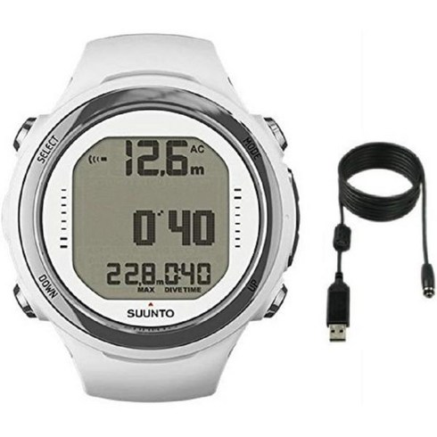 순토d4i - SUUNTO 호환 USB 케이블 포함 Sunto D4i Novo White