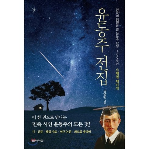 윤동주 전집:민족의 영원한 별 윤동주 탄생 100주년 스페셜 에디션, 문학사상, 윤동주 저/권영민 편