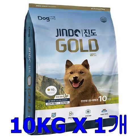 반려금 - 도그랑 개사료 진도골드 10kg(1+1), 10kg, 1개, 닭고기