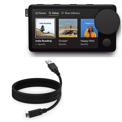 2023년 가성비 최고 fischerworldcupgs - BoxWave Corporation Spotify Car Thing과 호환되는 케이블 - DirectSync USB 3.0 A to 3.1 타입 C Thing용 C 충전 및 동기, 1개