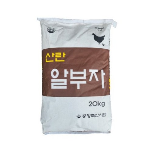 산란 닭사료 병아리사료 어린병아리 오골계 청계 알부자 20kg, 1개, 닭