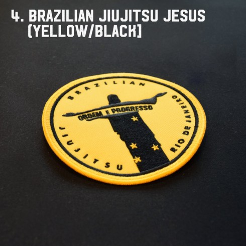 미스터파커 서플라이 브라질리언 주짓수 예수상 - 옐로블랙