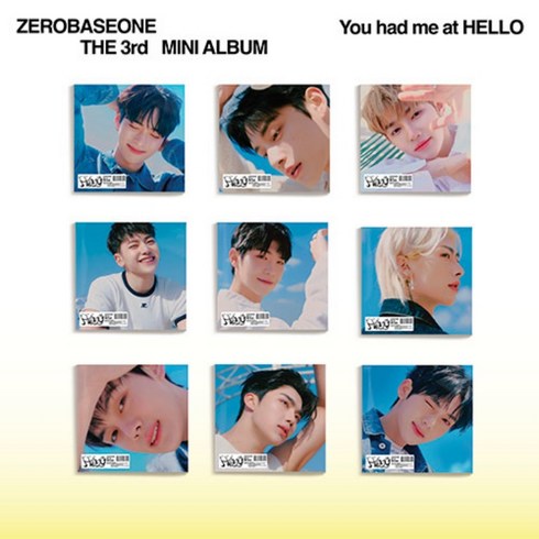 제로베이스원3집디지팩 - 제로베이스원 ZEROBASEONE - 3rd MINI ALBUM [You had me at HELLO] (Digipack ver.) 디지팩 버전선택, 장하오 Ver.