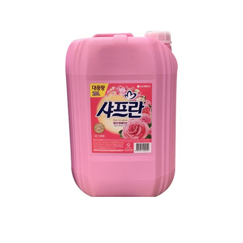 LG생활건강 샤프란 20L 섬유유연제 대용량 - 1통, 1