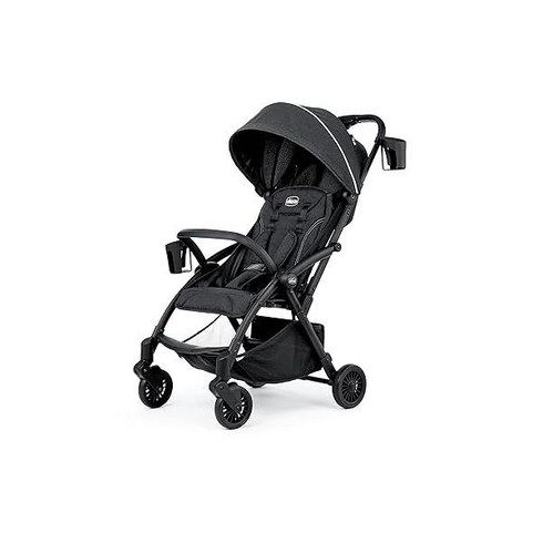 Chicco Presto Self-Folding Compact Stroller with Canopy Lightweight Aluminum Frame Umbrella Strol, one option, one option