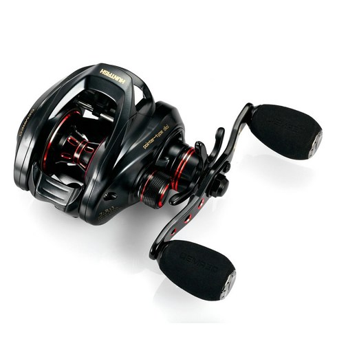 2023년 가성비 최고 도요코바4 - 4점대베이트릴CEMREO Baitcasting 릴 원심 자기 이중 브레이크 시스템 8kg 드래그 포스 7.2:1 기어비 고품, 오른손, 빨간색