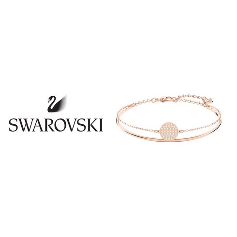 Swarovski 스와로브스키 5274892 진저 Ginger 뱅글 여성 여자 로즈골드 팔찌