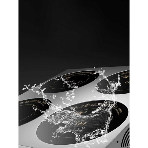 영업용 인덕션 스탠드 전기렌지 업소용 헤드 고출력 식당, 2구 3500W + 선반