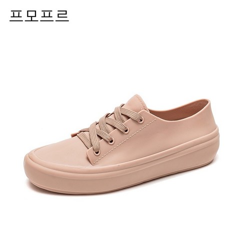 POMTOR 여성 숏레인부츠 스니커즈 문부츠 방수 신발 레인부츠 여성 운동화