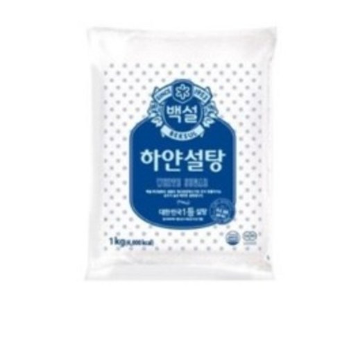 백설 하얀설탕, 1kg, 27개