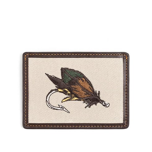 와일드 브릭스 카드지갑 FLY FISHING CARD CASE dark brown 172323